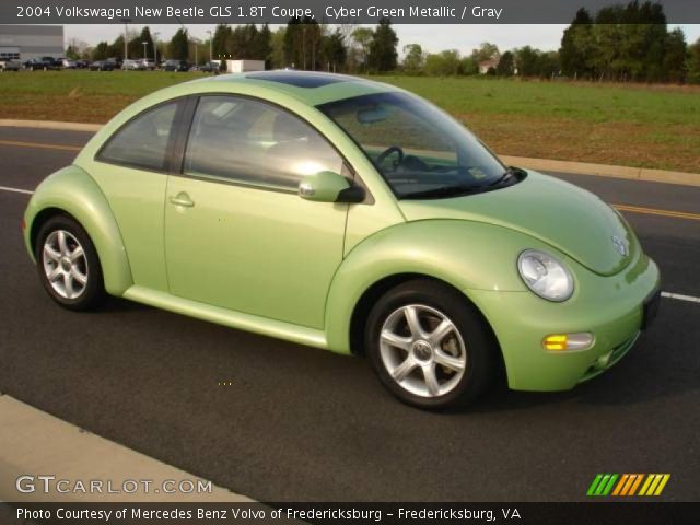2004 Volkswagen New Beetle GLS 1.8T Coupe in Cyber Green Metallic