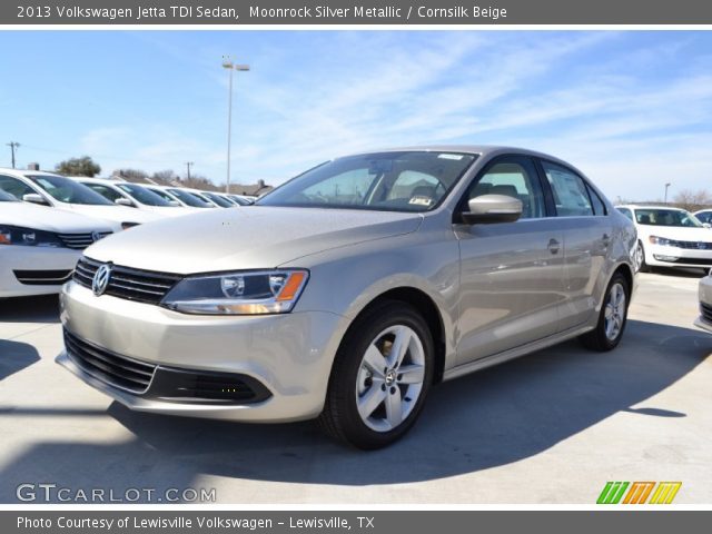 2013 Volkswagen Jetta TDI Sedan in Moonrock Silver Metallic