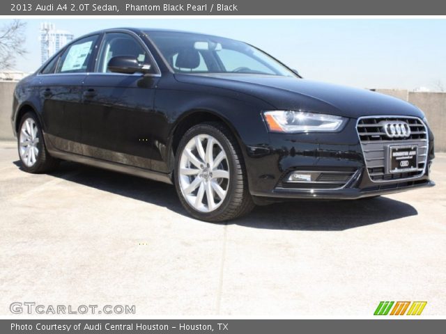 2013 Audi A4 2.0T Sedan in Phantom Black Pearl