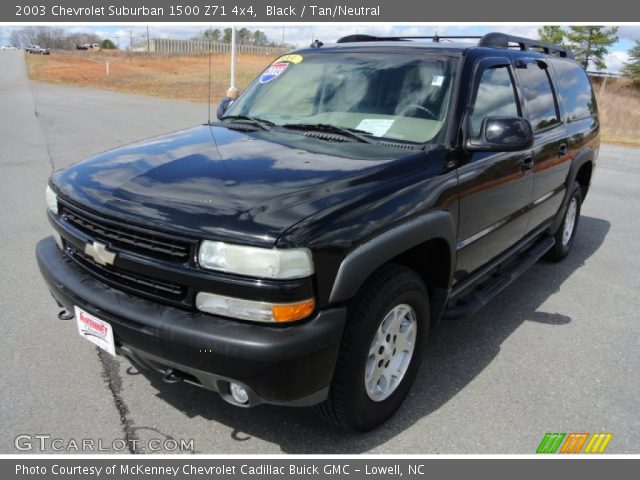 2003 Chevrolet Suburban 1500 Z71 4x4 in Black