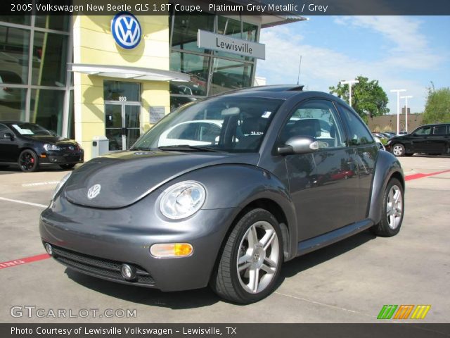 2005 Volkswagen New Beetle GLS 1.8T Coupe in Platinum Grey Metallic