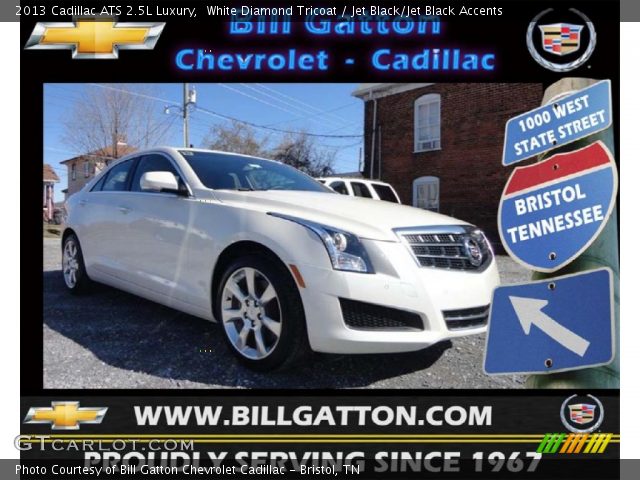 2013 Cadillac ATS 2.5L Luxury in White Diamond Tricoat