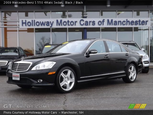 2009 Mercedes-Benz S 550 4Matic Sedan in Black