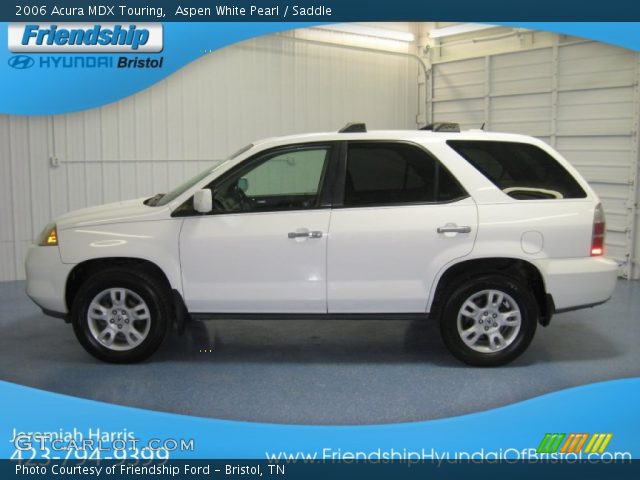 2006 Acura MDX Touring in Aspen White Pearl