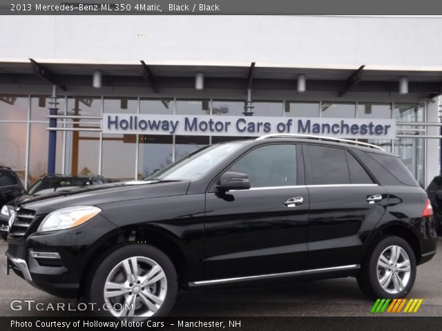2013 Mercedes-Benz ML 350 4Matic in Black