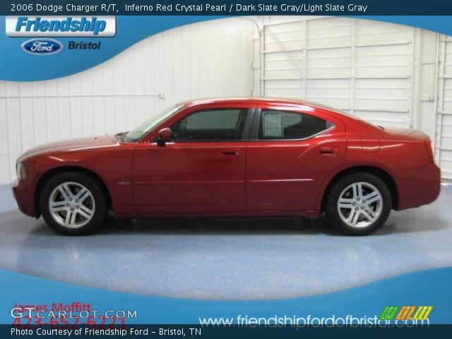 2006 Dodge Charger R/T in Inferno Red Crystal Pearl