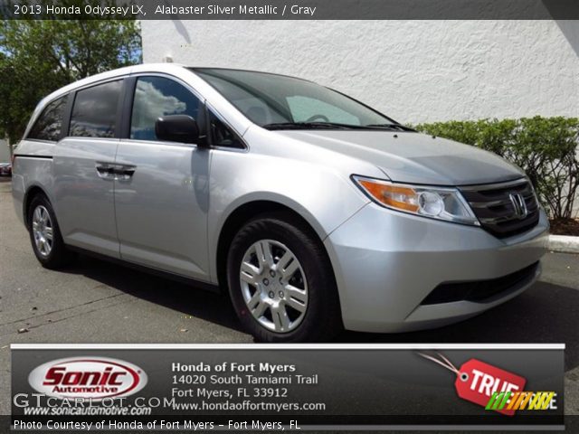 2013 Honda Odyssey LX in Alabaster Silver Metallic