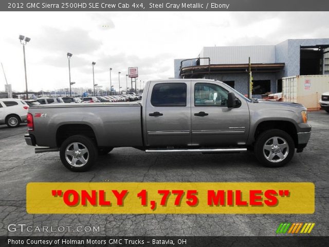 2012 GMC Sierra 2500HD SLE Crew Cab 4x4 in Steel Gray Metallic