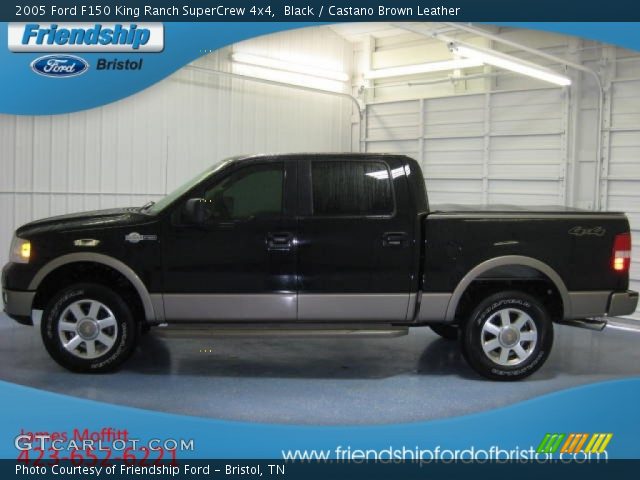 2005 Ford F150 King Ranch SuperCrew 4x4 in Black