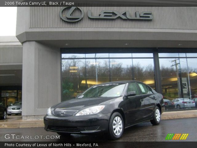2006 Toyota Camry LE in Black