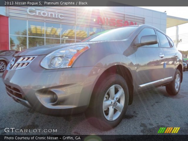 2013 Nissan Rogue S in Platinum Graphite