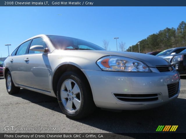 2008 Chevrolet Impala LT in Gold Mist Metallic