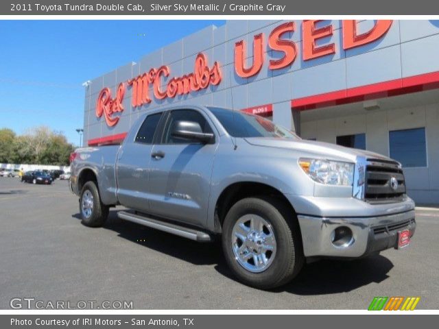 2011 Toyota Tundra Double Cab in Silver Sky Metallic