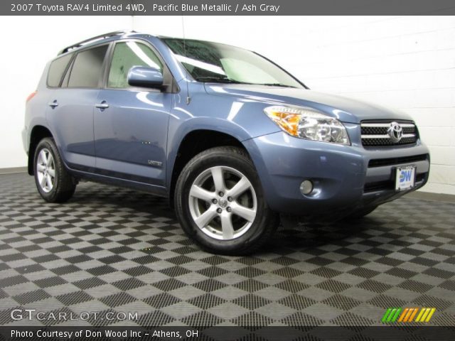 2007 Toyota RAV4 Limited 4WD in Pacific Blue Metallic