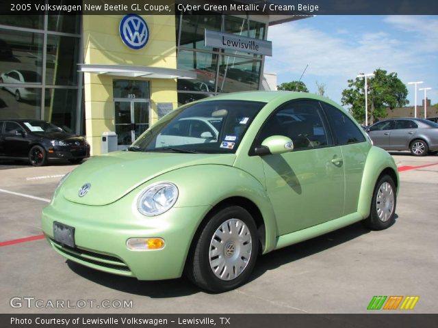 2005 Volkswagen New Beetle GL Coupe in Cyber Green Metallic
