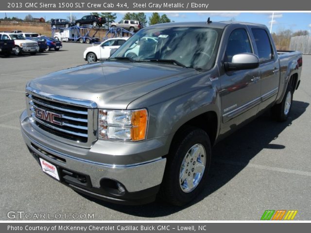 2013 GMC Sierra 1500 SLT Crew Cab 4x4 in Steel Gray Metallic