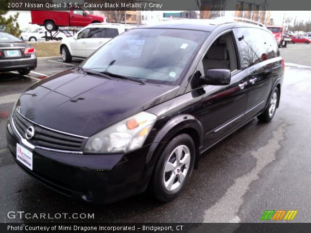 2007 Nissan Quest 3.5 S in Galaxy Black Metallic