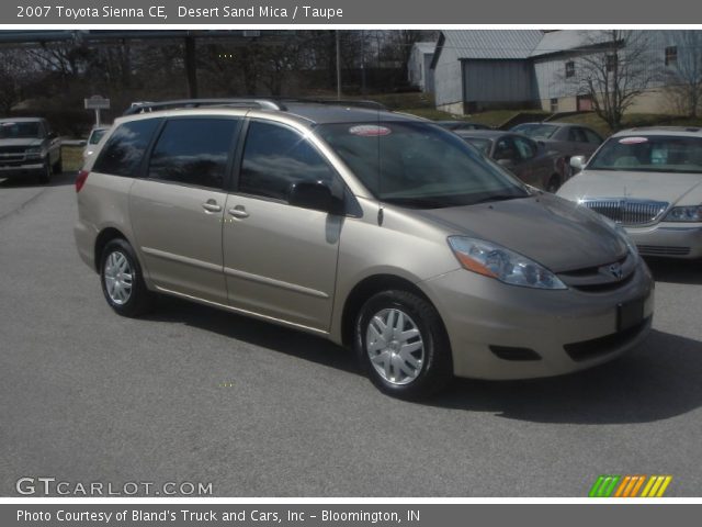 2007 Toyota Sienna CE in Desert Sand Mica