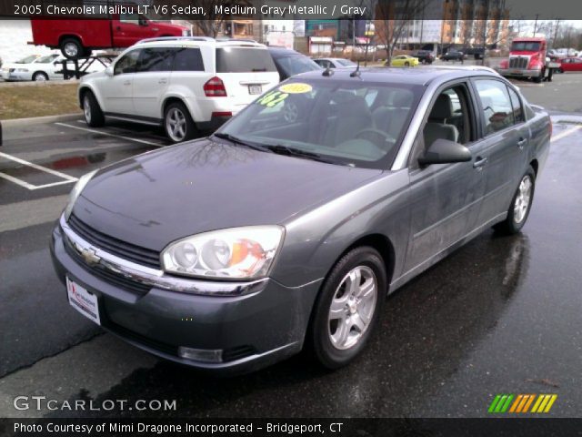 2005 Chevrolet Malibu LT V6 Sedan in Medium Gray Metallic