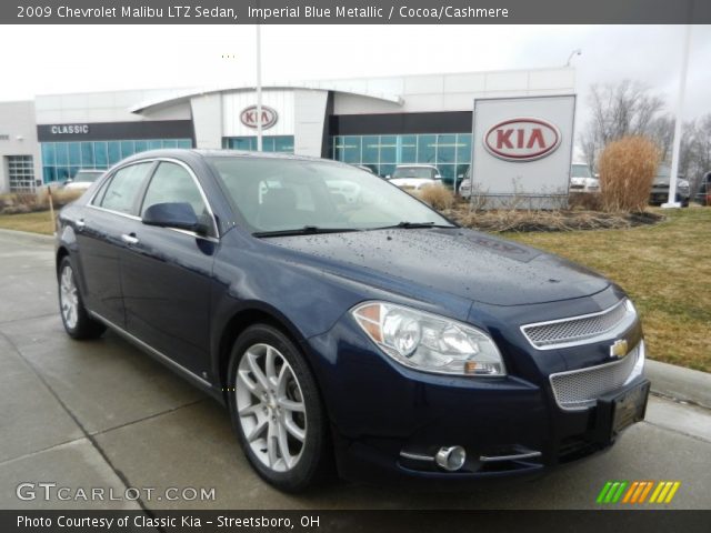 2009 Chevrolet Malibu LTZ Sedan in Imperial Blue Metallic