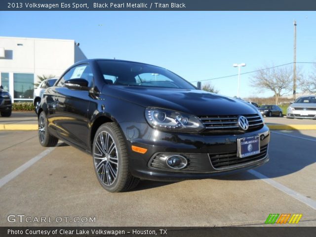 2013 Volkswagen Eos Sport in Black Pearl Metallic