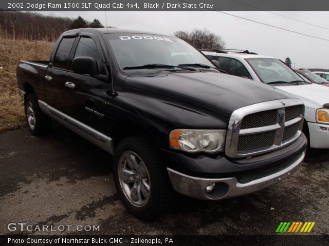 2002 Dodge Ram 1500 SLT Quad Cab 4x4 in Black