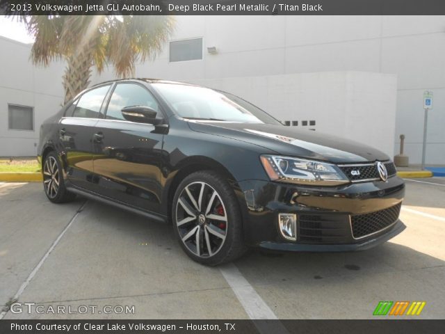 2013 Volkswagen Jetta GLI Autobahn in Deep Black Pearl Metallic