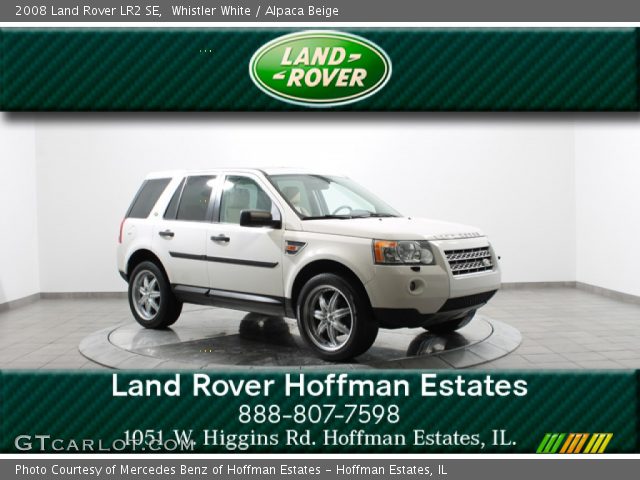 2008 Land Rover LR2 SE in Whistler White