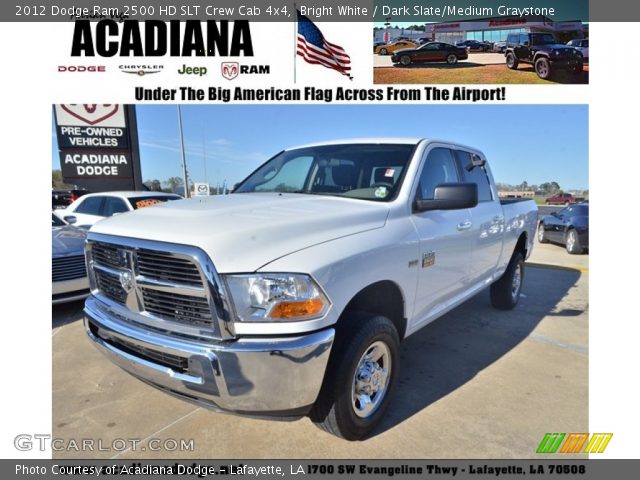 2012 Dodge Ram 2500 HD SLT Crew Cab 4x4 in Bright White