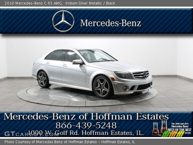 2010 Mercedes-Benz C 63 AMG in Iridium Silver Metallic