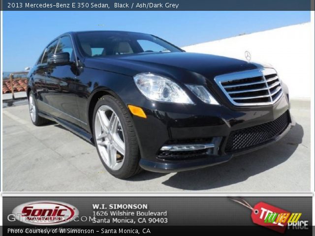 2013 Mercedes-Benz E 350 Sedan in Black