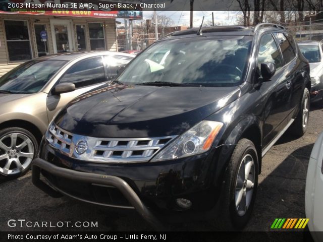 2003 Nissan Murano SE AWD in Super Black
