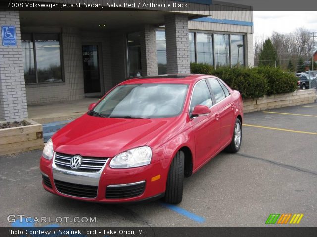 2008 Volkswagen Jetta SE Sedan in Salsa Red