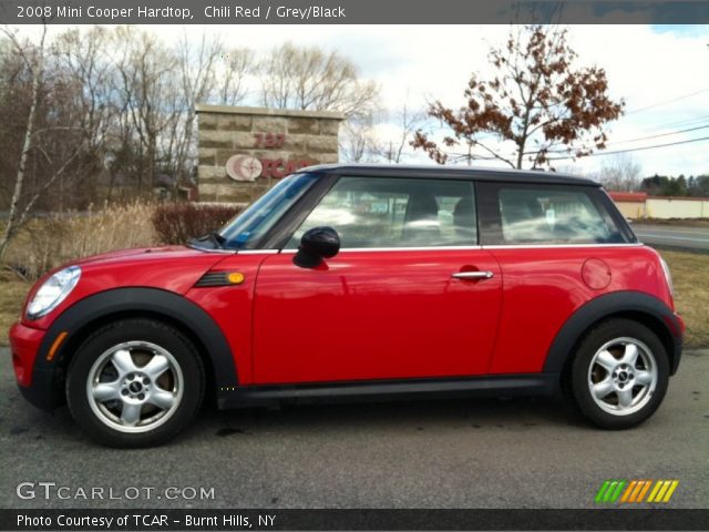 2008 Mini Cooper Hardtop in Chili Red