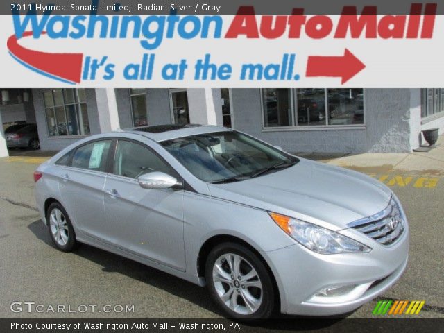2011 Hyundai Sonata Limited in Radiant Silver