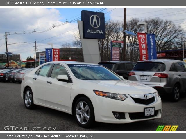 2010 Acura TSX Sedan in Premium White Pearl