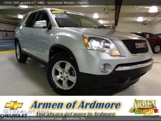 2009 GMC Acadia SLT AWD in Quicksilver Metallic