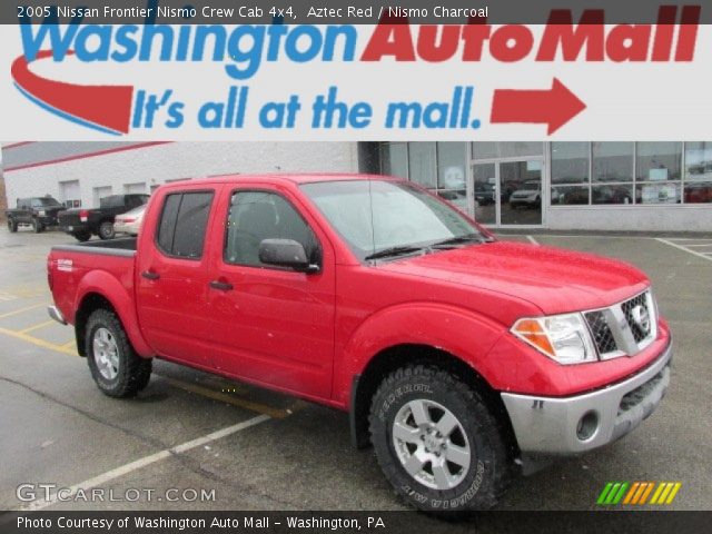 2005 Nissan Frontier Nismo Crew Cab 4x4 in Aztec Red