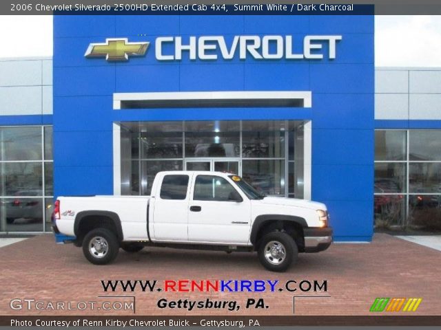 2006 Chevrolet Silverado 2500HD Extended Cab 4x4 in Summit White