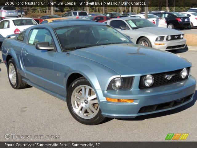2006 Ford Mustang GT Premium Coupe in Windveil Blue Metallic