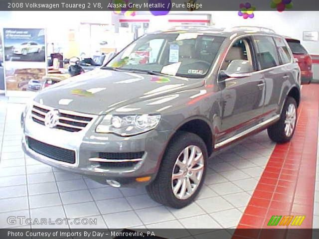 2008 Volkswagen Touareg 2 V8 in Alaska Grey Metallic