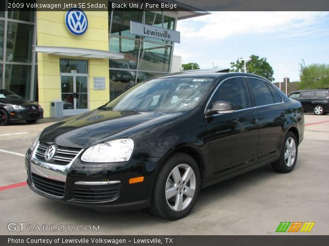 2009 Volkswagen Jetta SE Sedan in Black Uni
