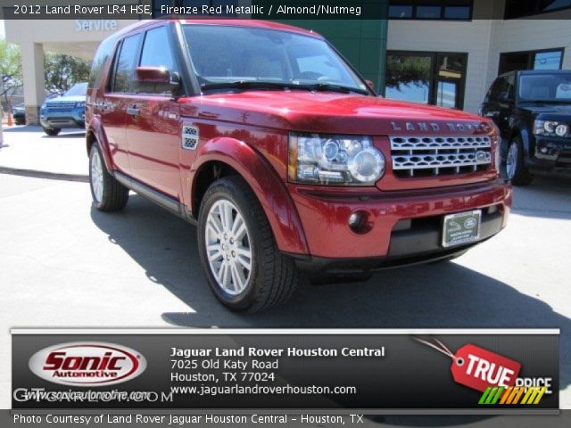2012 Land Rover LR4 HSE in Firenze Red Metallic