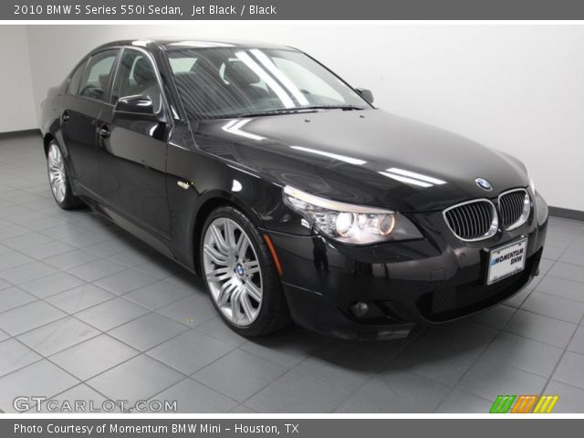 2010 BMW 5 Series 550i Sedan in Jet Black