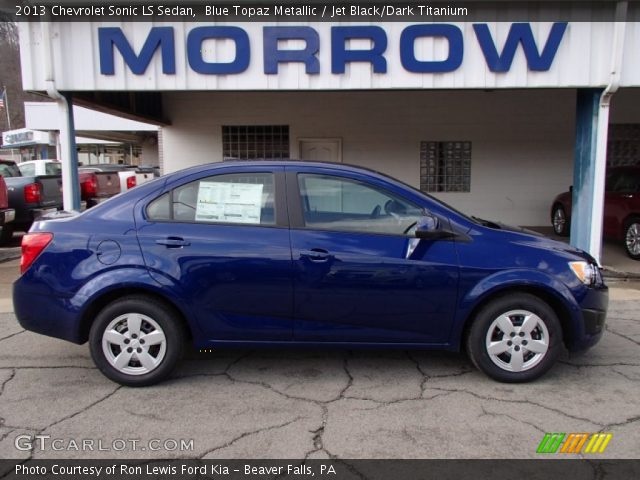 2013 Chevrolet Sonic LS Sedan in Blue Topaz Metallic