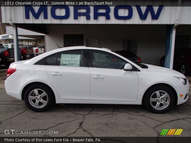2013 Chevrolet Cruze LT in Summit White