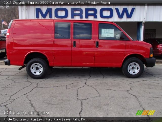 2013 Chevrolet Express 2500 Cargo Van in Victory Red