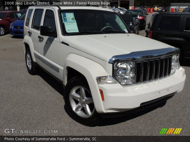 2008 Jeep Liberty Limited in Stone White