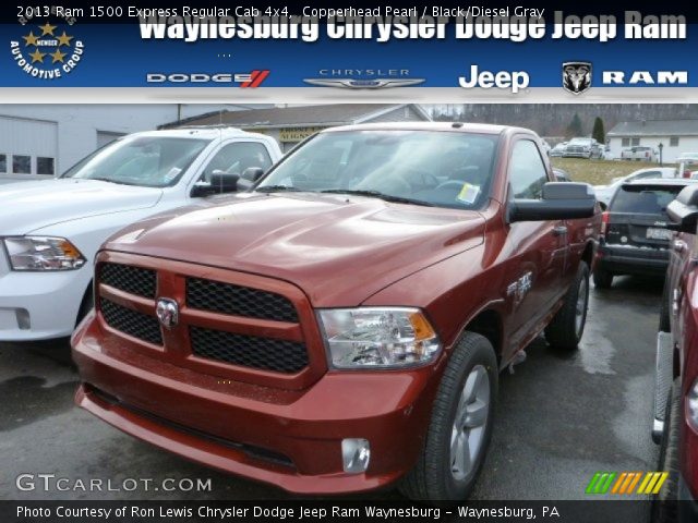 2013 Ram 1500 Express Regular Cab 4x4 in Copperhead Pearl