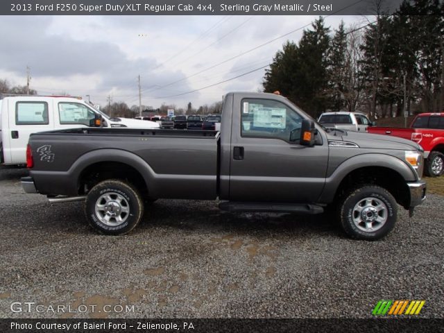 2013 Ford F250 Super Duty XLT Regular Cab 4x4 in Sterling Gray Metallic